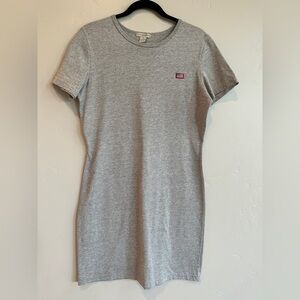 VTG American flag gray T-shirt dress size small